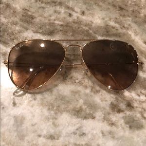 Ray ban aviator sunglasses